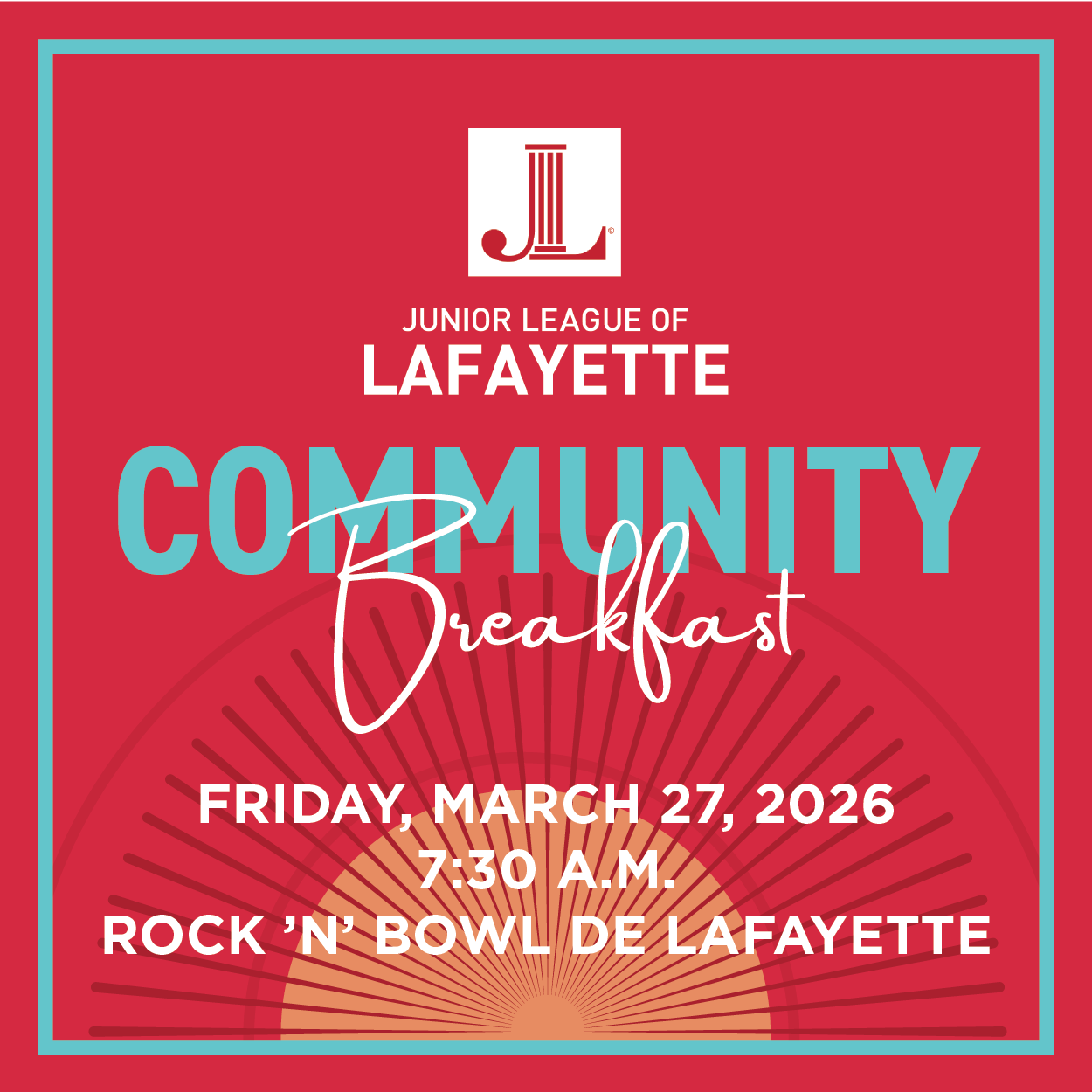 Community Breakfast - Junior League of Lafayette